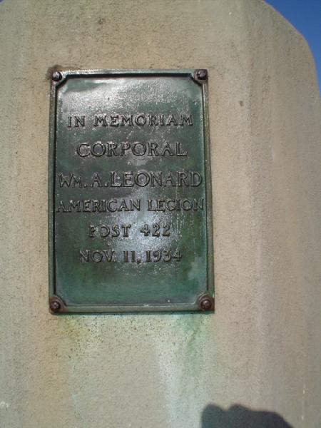 Zoom on the image : Cpl. William Leonard Square
